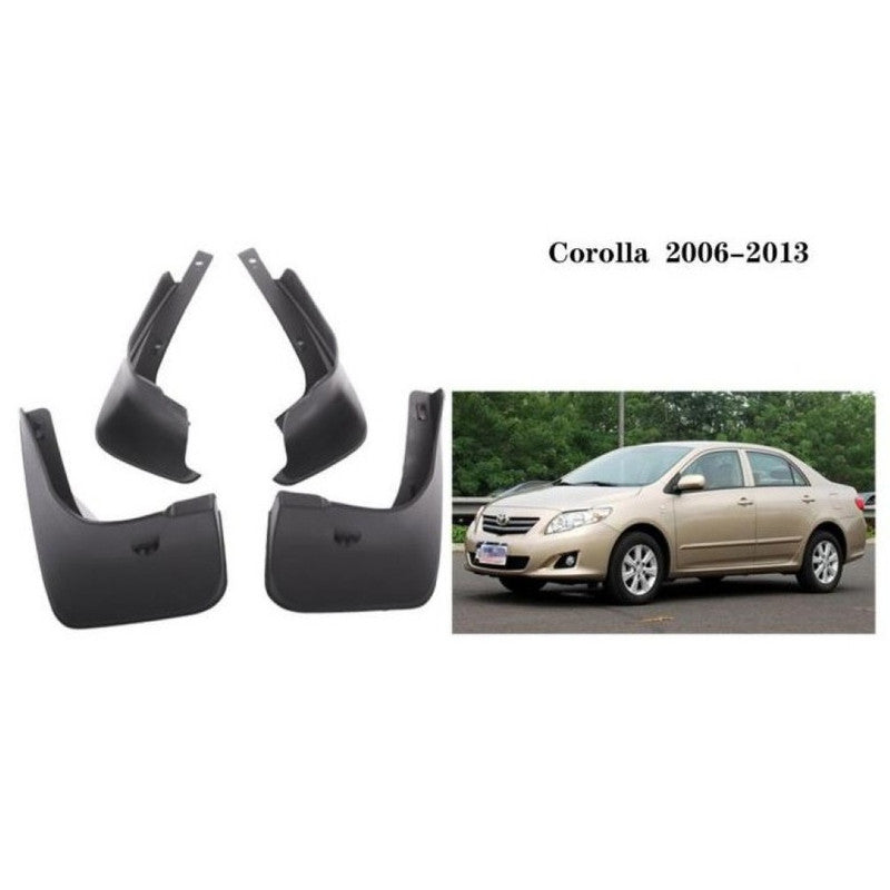 Car Craft Compatible With Toyota Corolla Altis 2006-2013 Car Tyre Mudflaps Mud Flap Mud Guard Fender Splash Guard Toy1013 CC-7338 - CAR CRAFT INDIA