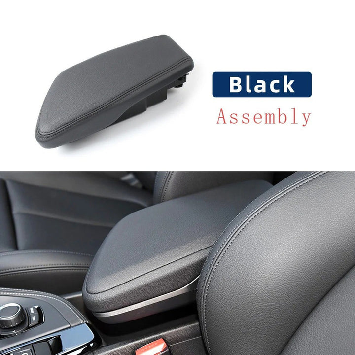 Car Craft Compatible With Bmw X1 F48 F49 2016-2024 Car Central Control Armrest Box Storage Box Assembly 51169317571 Black For LHD Car USA CC-8978
