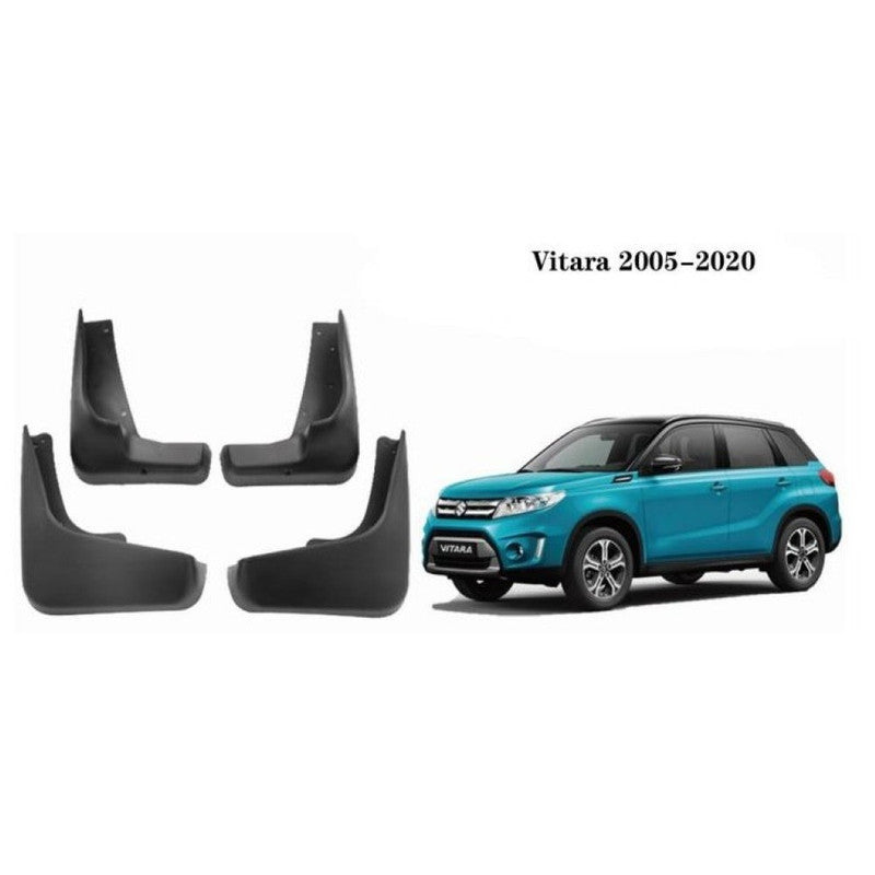 Car Craft Compatible With Maruti Suzuki Breeza Vitara 2005-2022 Car Tyre Mudflaps Mud Flap Mud Guard Fender Splash Guard Ty-lm2002 CC-7639 - CAR CRAFT INDIA