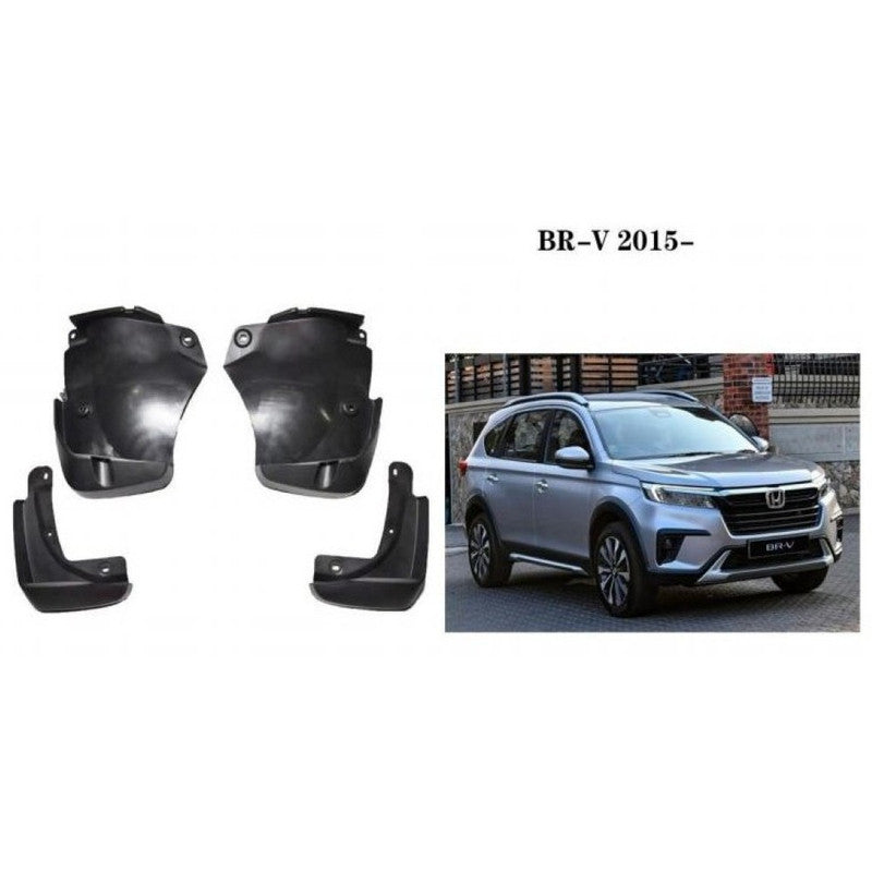 Car Craft Compatible With Honda Brv 2015+ Car Tyre Mudflaps Mud Flap Mud Guard Fender Splash Guard Ty-ho3005 CC-7584 - CAR CRAFT INDIA