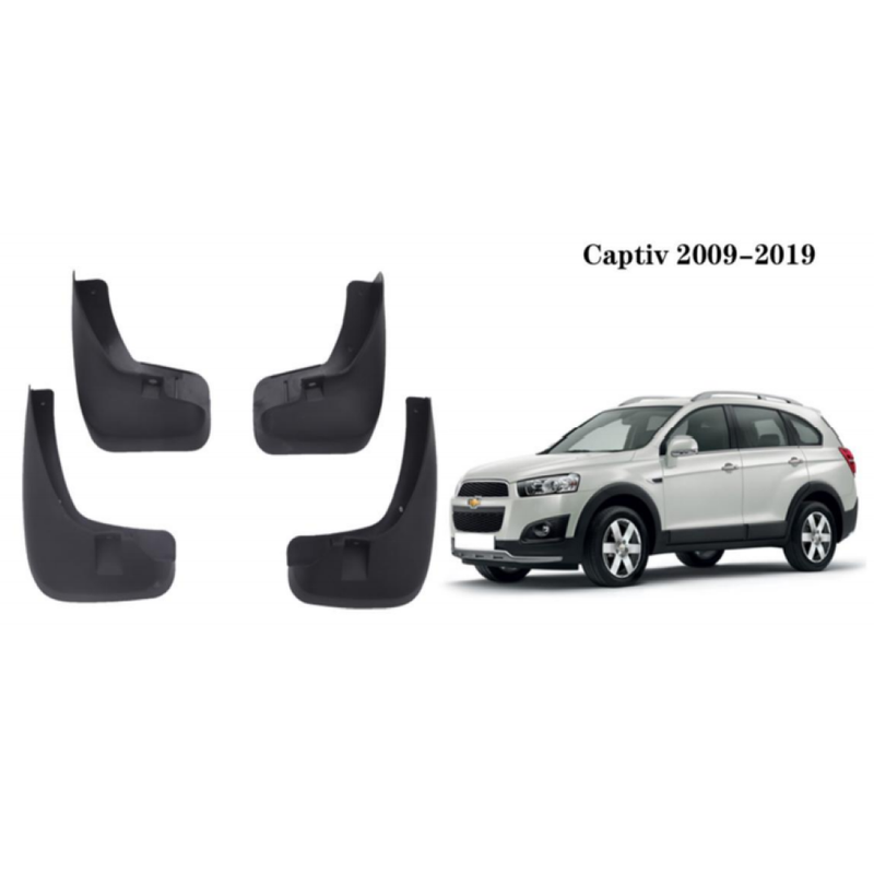 Car Craft Compatible With Chevrolet Captiva 2009-2019 Car Tyre Mudflaps Mud Flap Mud Guard Fender Splash Guard Cr2004 CC-7569 - CAR CRAFT INDIA