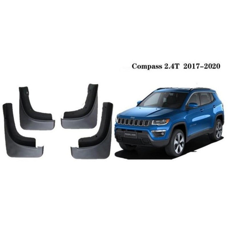 Car Craft Compatible With Jeep Compass 2017-2020 Car Tyre Mudflaps Mud Flap Mud Guard Fender Splash Guard Je2006 CC-7562 - CAR CRAFT INDIA