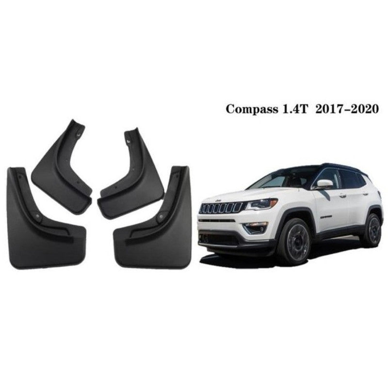 Car Craft Compatible With Jeep Compass 2017-2022 1.7t Car Tyre Mudflaps Mud Flap Mud Guard Fender Splash Guard Ty-je2007 CC-7618 - CAR CRAFT INDIA