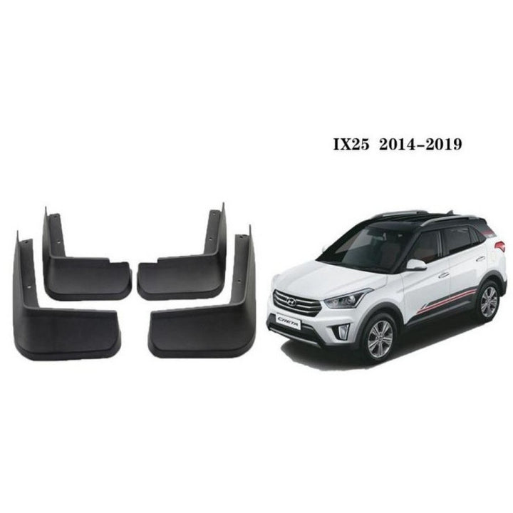 Car Craft Compatible With Hyundai Creta 2014-2019 Car Tyre Mudflaps Mud Flap Mud Guard Fender Splash Guard Hy2005 CC-7579 - CAR CRAFT INDIA