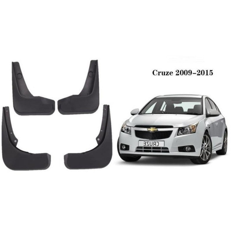 Car Craft Compatible With Chevrolet Cruze 2009-2015 Car Tyre Mudflaps Mud Flap Mud Guard Fender Splash Guard Cr1012 CC-7568 - CAR CRAFT INDIA