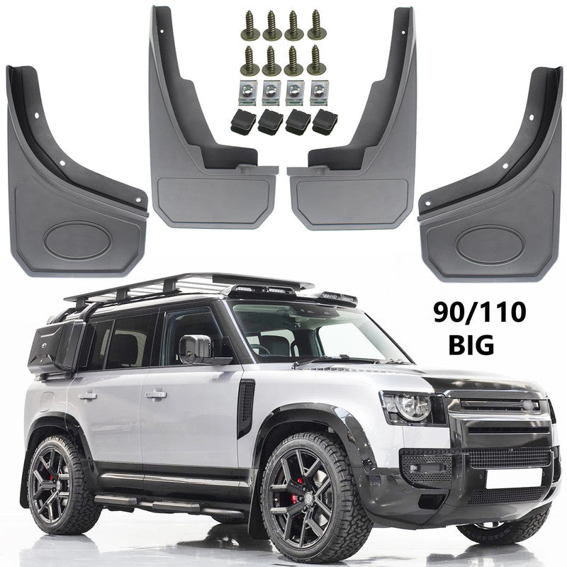 Car Craft Compatible With Range Land Rover Defender 90/110 L663 Lr129997 2020+ Mudflaps Mud Flaps Splash Car Fender Mudguard Big - CAR CRAFT INDIA