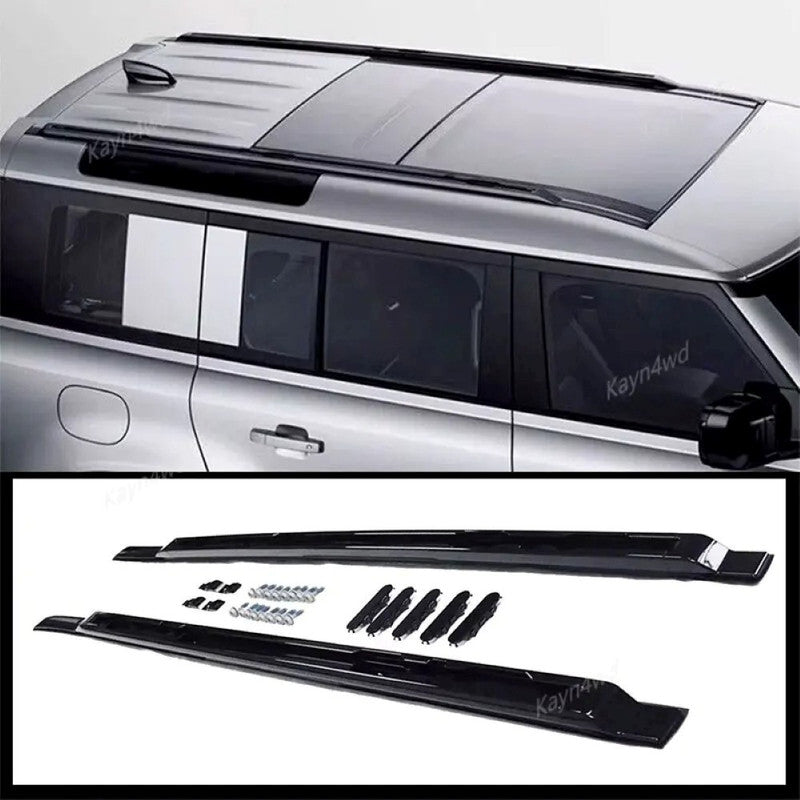 Car Craft Compatible With Range Land Rover Defender 110 130 L663 Lr129997 2020+ Roof Rail Bars Luggage Rack Carrier Bar 4 Door 110 130 - CAR CRAFT INDIA