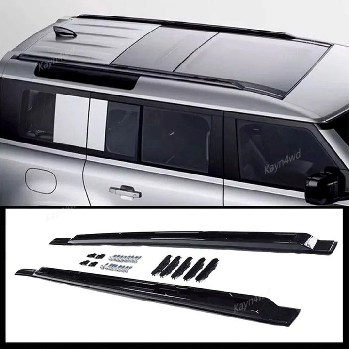 Car Craft Compatible With Range Land Rover Defender 110 130 L663 Lr129997 2020+ Roof Rail Bars Luggage Rack Carrier Bar 4 Door 110 130 - CAR CRAFT INDIA
