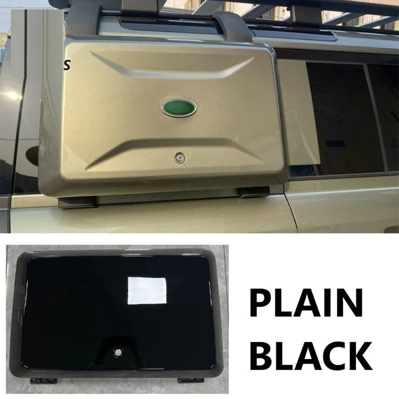Car Craft Compatible With Range Land Rover Defender 90 110 L663 Lr129997 2020+ Side Window Schoolbag External Hanging Device Luggage Storage Box Toolbox Small Schoolbag Plain Black - CAR CRAFT INDIA