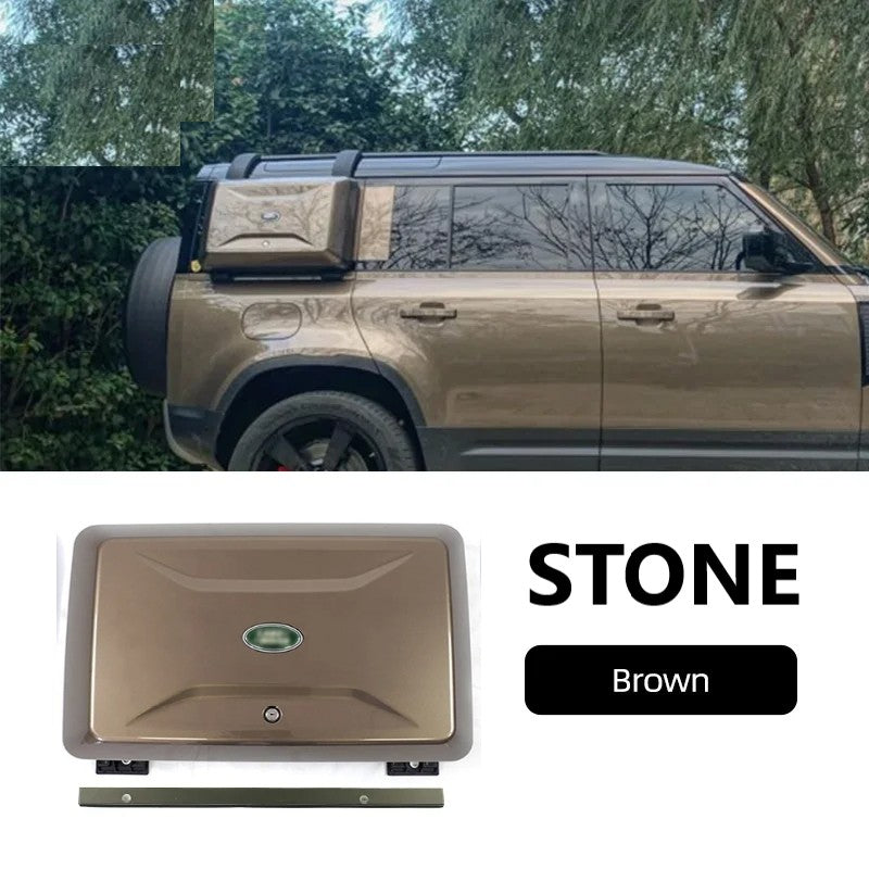Car Craft Compatible With Range Land Rover Defender 90 110 L663 Lr129997 2020+ Side Window Schoolbag External Hanging Device Luggage Storage Box Toolbox Small Schoolbag Stone - CAR CRAFT INDIA