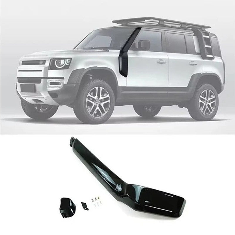 Car Craft Compatible With Range Land Rover Defender 90 110 L663 Lr129997 2020+ Car Exterior Snorkel Intake Manifold Pipe Air System Wade Throat Kit Glossy Black - CAR CRAFT INDIA