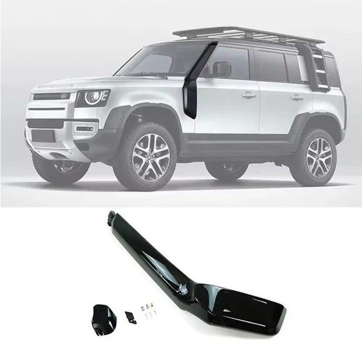 Car Craft Compatible With Range Land Rover Defender 90 110 L663 Lr129997 2020+ Car Exterior Snorkel Intake Manifold Pipe Air System Wade Throat Kit Glossy Black - CAR CRAFT INDIA