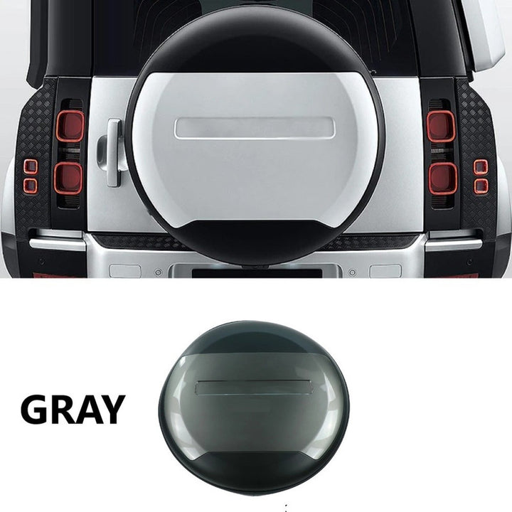 Car Craft Compatible With Range Land Rover Defender 90 110 L663 Lr129997 2020+ Rear Trunk Spare Wheel Tire Guard Protective Cover Gray - CAR CRAFT INDIA