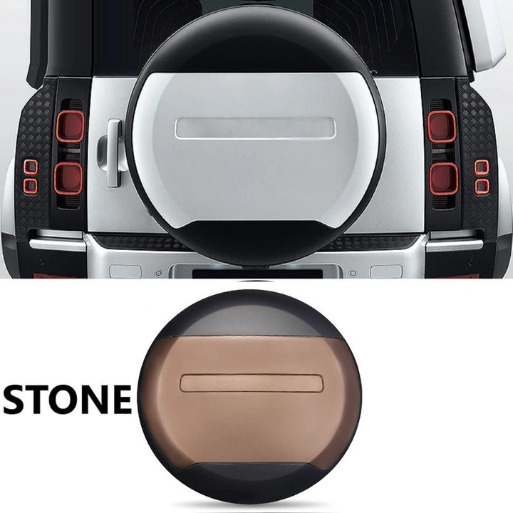 Car Craft Compatible With Range Land Rover Defender 90 110 L663 Lr129997 2020+ Rear Trunk Spare Wheel Tire Guard Protective Cover Stone - CAR CRAFT INDIA