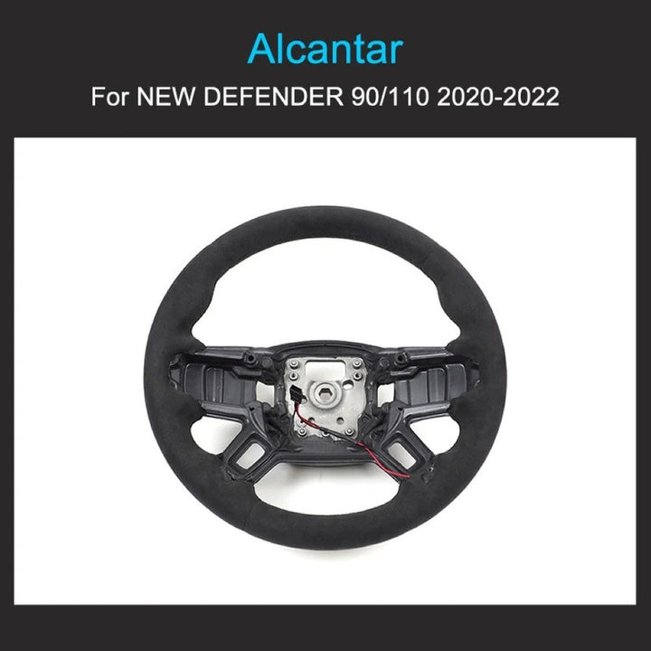 Car Craft Compatible With Range Land Rover Defender 90 110 130 L663 Lr129997 2020+ Car Steering Wheel Alcantara - CAR CRAFT INDIA