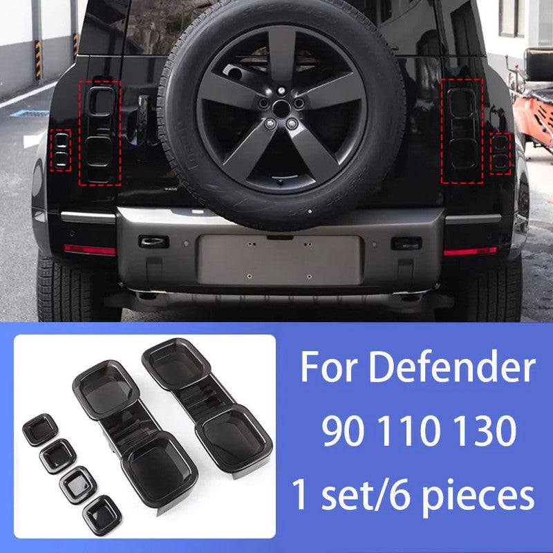 Car Craft Compatible With Range Land Rover Defender 90 110 L663 Lr129997 2020+ Rear Taillight Taillamp Light Cover Shell Smoke - CAR CRAFT INDIA
