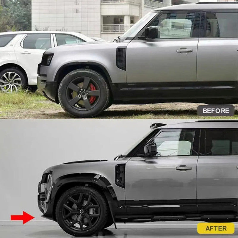 Car Craft Compatible With Range Land Rover Defender 90 110 L663 Lr129997 2020+ Car Side Fender Vent Air Trim - CAR CRAFT INDIA