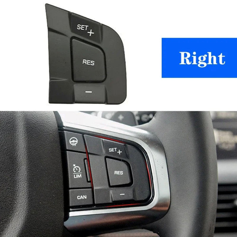 Car Craft Compatible With Jaguar Xf Xe F-pace 2015-2019 Land Range Rover Discovery Sports 2015-2019 Car Steering Wheel Switch Button Right Lr060813-q2