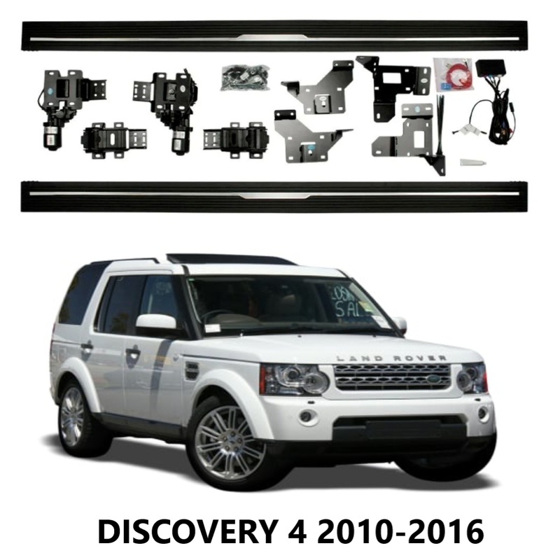 Car Craft Compatible With Land Range Rover Discovery 4 2010-2016 Automatic Deployable Electric Side Step Retractable Ladder Pedal Running Boards Side Step Ps-lr063