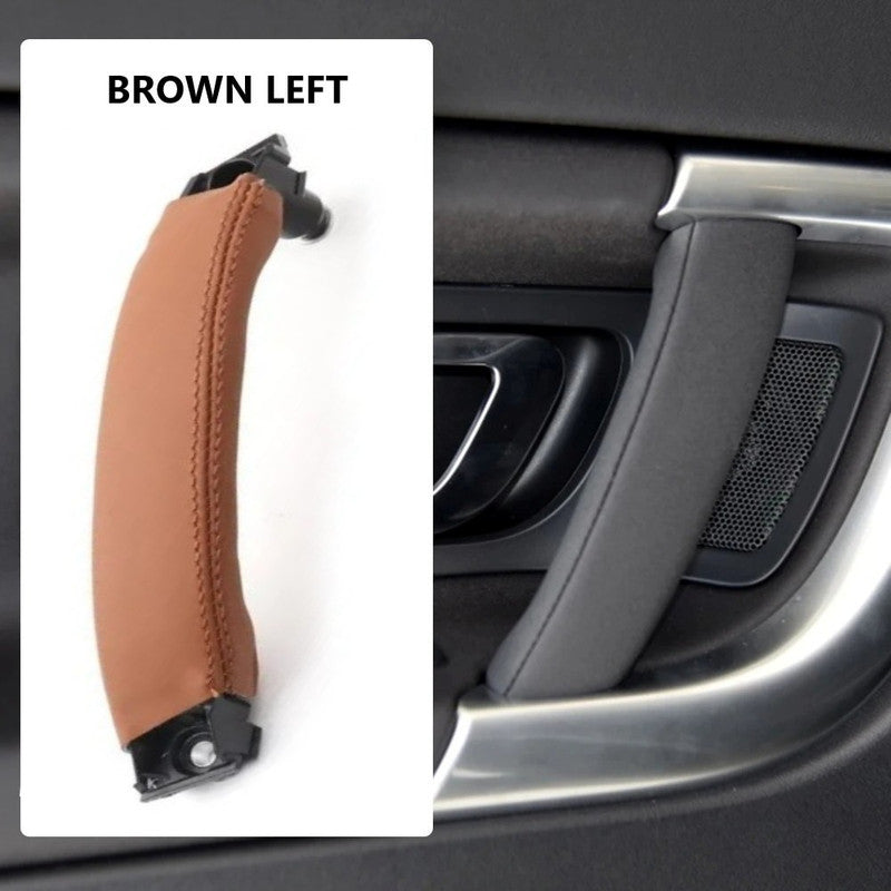 Car Craft Compatible With Land Range Rover Discovery Sport 2015-2019 Lr076161 Car Interior Door Leather Pull Handle Brown Left Lr076166