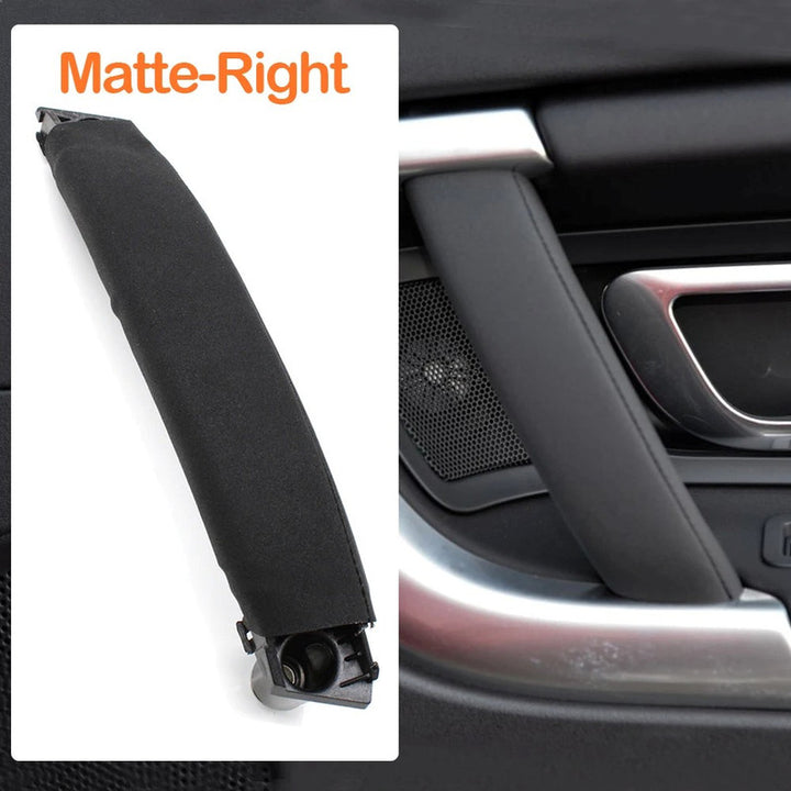 Car Craft Compatible With Land Range Rover Discovery Sport 2015-2019 Lr076161 Car Interior Door Leather Pull Handle Matt Black Right Lr076162