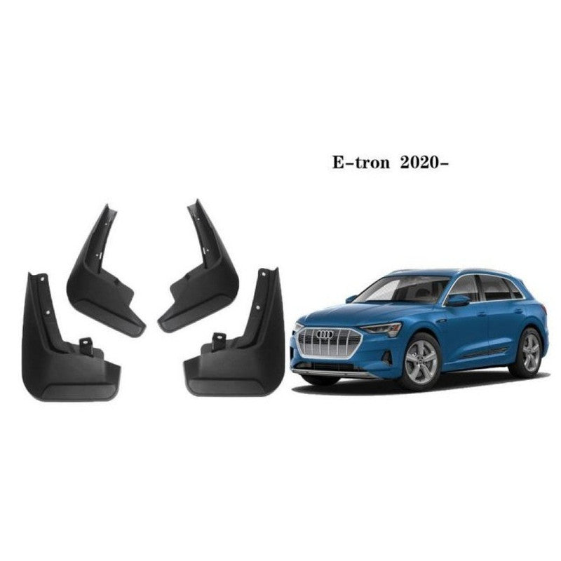 Car Craft Compatible With Audi E-tron 2020 Car Tyre Mudflaps Mud Flap Mud Guard Fender Splash Guard Au2025 CC-7408 - CAR CRAFT INDIA