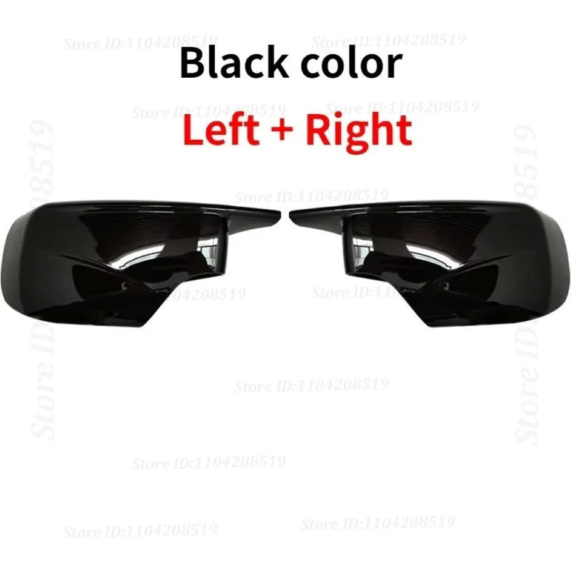 Car Craft Compatible With Bmw 3 Series E46 1998-2005 M3 M4 M5 M6 M7 Side Rear View Case Door Wing Cap Shell Housing Mirror Covers Glossy Black