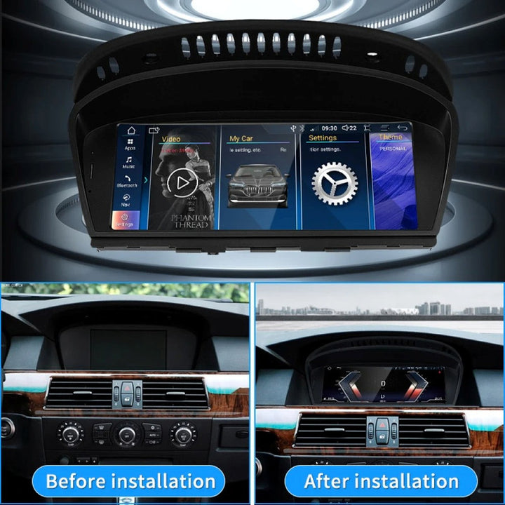 Car Craft Compatible With Bmw 3 Series E90 E91 E92 E93 2006-2012 5 Series E60 2005-2009 Car Multimedia Android Dvd Music Player Wireless Carplay Auto 4g Wifi Infotainment Screen 8.8 Inch Android14 Cic