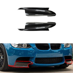 Car Craft Compatible With Bmw 3 Series E90 E91 E92 2007-2011 M Sports Front Bumper Lip Splitter Skirts Canard Carbon Fiber Look Zst- 477 Cf - CAR CRAFT INDIA