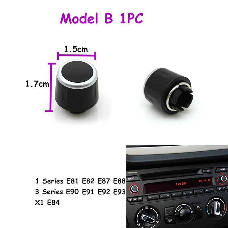 Car Craft Compatible With Bmw 1 Series E81 E82 E87 E88 2007-2011 3 Series E90 E91 E92 E93 2005-2012 X1 E84 2012-2014 Car Radio Cd Player Volume Button Knob 65129231059 Model B CC-7827 - CAR CRAFT INDIA