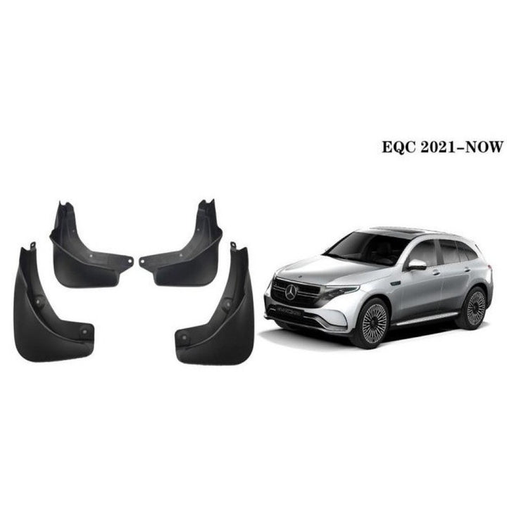 Car Craft Compatible With Mercedes Eqc 2021+ Car Tyre Mudflaps Mud Flap Mud Guard Fender Splash Guard Ty-mb2041 CC-7591 - CAR CRAFT INDIA