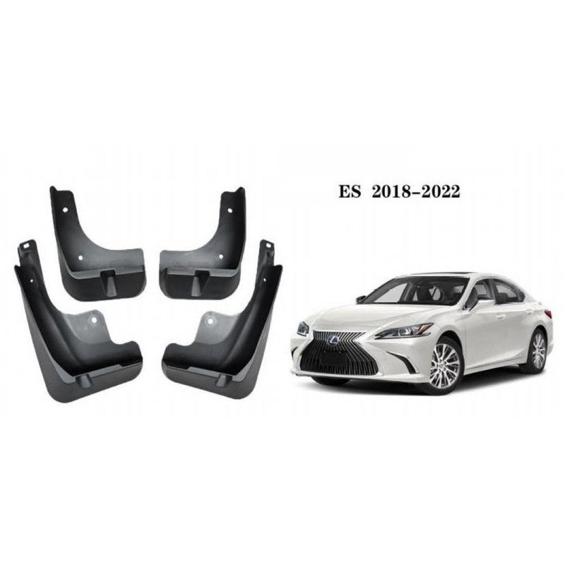 Car Craft Compatible With Lexus Es 2018-2022 Car Tyre Mudflaps Mud Flap Mud Guard Fender Splash Guard Le1003 CC-7358 - CAR CRAFT INDIA