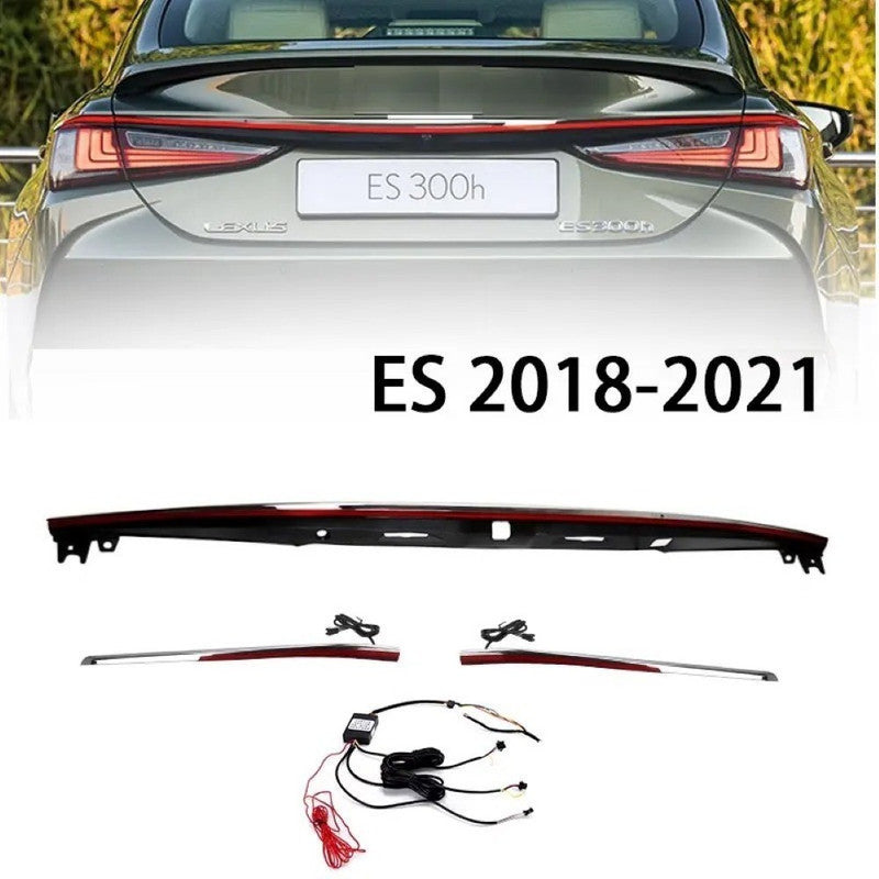Car Craft Compatible With Lexus Es 200 250 300 2018-2024 Car Led Cross Signal Reversing Parking Lights Rear Upgraded Tail Light Lamp Xenon Taillight Retrofit Upgrade Modified Led Drl Hid Centre Bar - CAR CRAFT INDIA