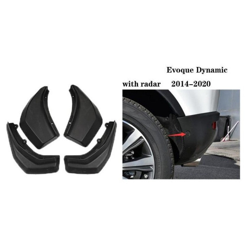 Car Craft Compatible With Land Range Rover Evoque Dymamic With Radar 17-20 Car Tyre Mudflaps Mud Flap Mud Guard Fender Splash Guard Ty-lr2011 CC-7622 - CAR CRAFT INDIA