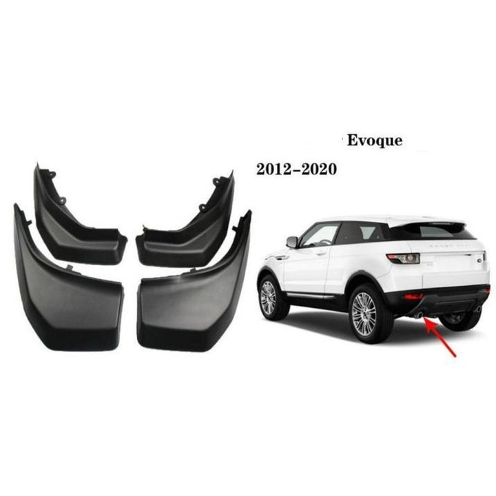 Car Craft Compatible With Land Range Rover Evoque 2012-2020 Prestige Car Tyre Mudflaps Mud Flap Mud Guard Fender Splash Guard Lr2010 CC-7534 - CAR CRAFT INDIA