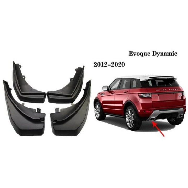 Car Craft Compatible With Land Range Rover Evoque 2012-2020 Dynamic Car Tyre Mudflaps Mud Flap Mud Guard Fender Splash Guard Lr2009 CC-7533 - CAR CRAFT INDIA