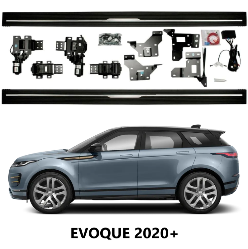 Car Craft Compatible With Land Range Rover Evoque Dynamic 2020+ Automatic Deployable Electric Side Step Retractable Ladder Pedal Running Boards Side Step Ps-lr068