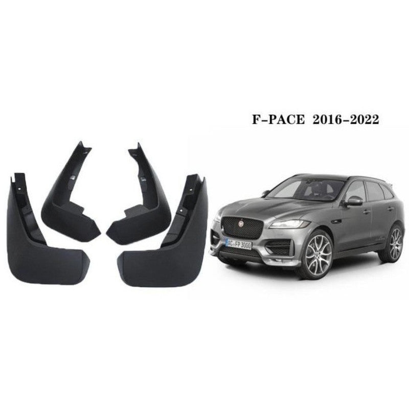 Car Craft Compatible With Jaguar F Pace 2016-2022 Car Tyre Mudflaps Mud Flap Mud Guard Fender Splash Guard Ja2006 CC-7557 - CAR CRAFT INDIA