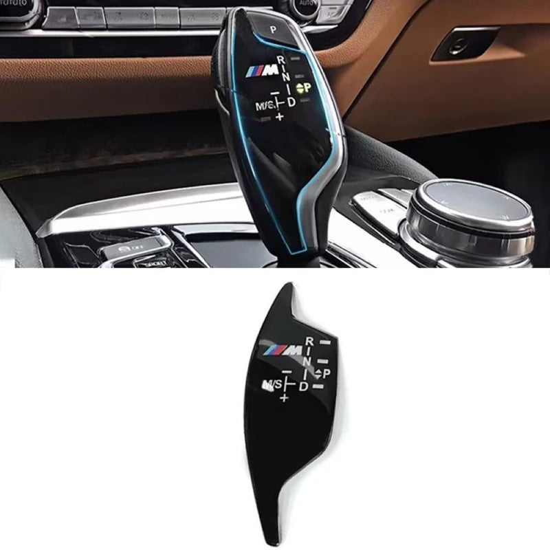 Car Craft Compatible With Bmw 5 Series G30 2018-2023 6 Series G32 2018-2023 7 Series G11 2017-2023 X3 For X4 G01 G02 2018-2023 Gear Lever Shift Knob Rear Cover Trim With M Sport Logo 61319252141-c2 CC-7810 - CAR CRAFT INDIA
