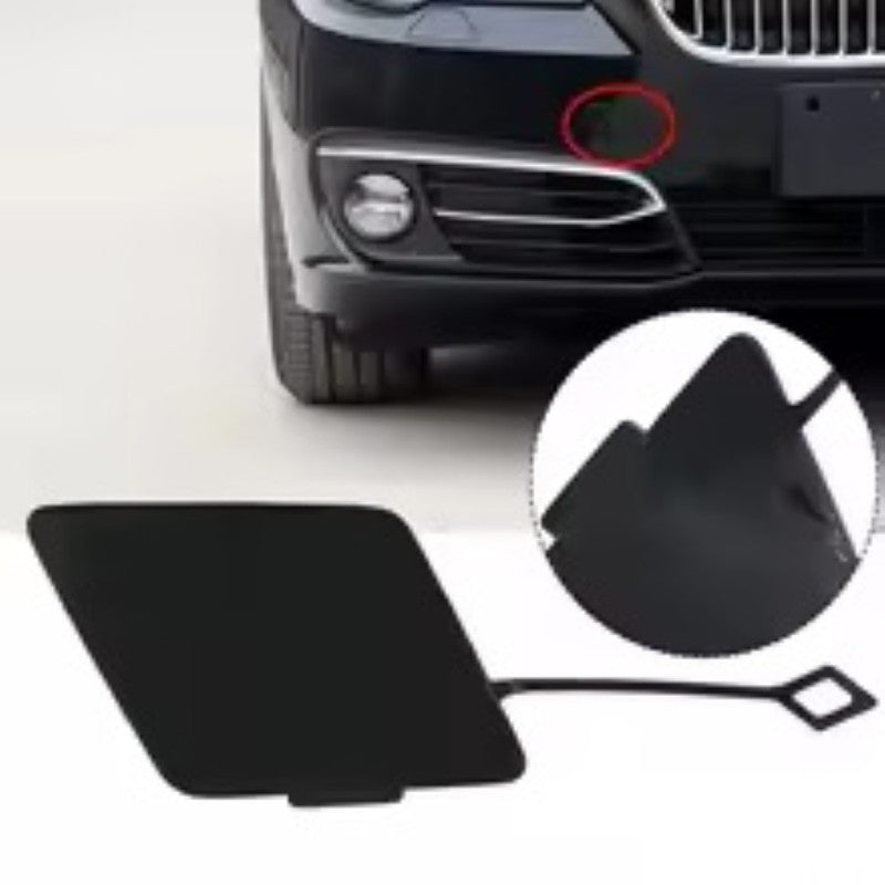 Car Craft Compatible With Bmw 5 Series F10 Lci 2014-2017 Front Bumper Tow Hook Towing Tochan Trailer Cover 51117332682 Unpainted - CAR CRAFT INDIA