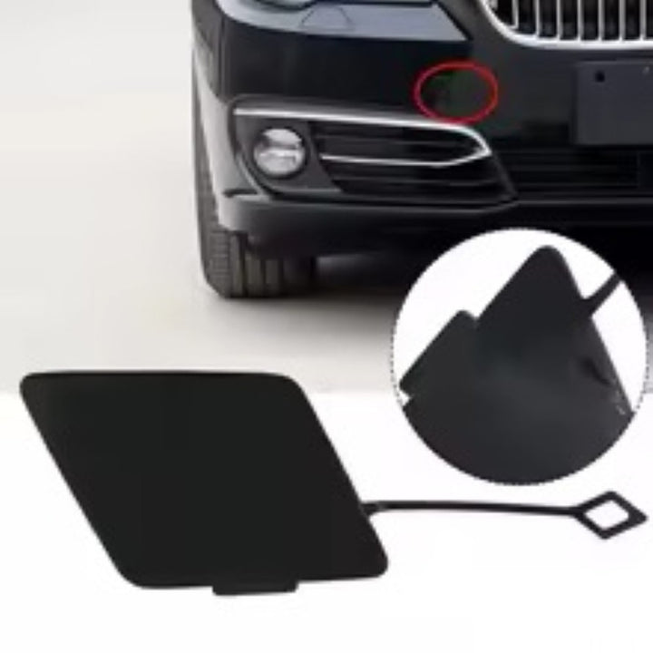 Car Craft Compatible With Bmw 5 Series F10 Lci 2014-2017 Front Bumper Tow Hook Towing Tochan Trailer Cover 51117332682 Unpainted - CAR CRAFT INDIA