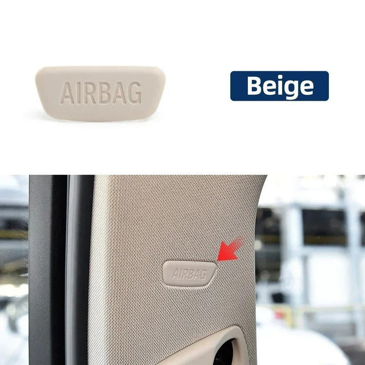 Car Craft Compatible With Bmw 1 3 5 6 7 Series X1 X3 X5 X6 F10 F20 F30 F34 F02 F12 F15 F16 2010-2017 A Piller Airbag Srs Decorative Cover Cap Trim 51439180577 Beige F Series CC-8947