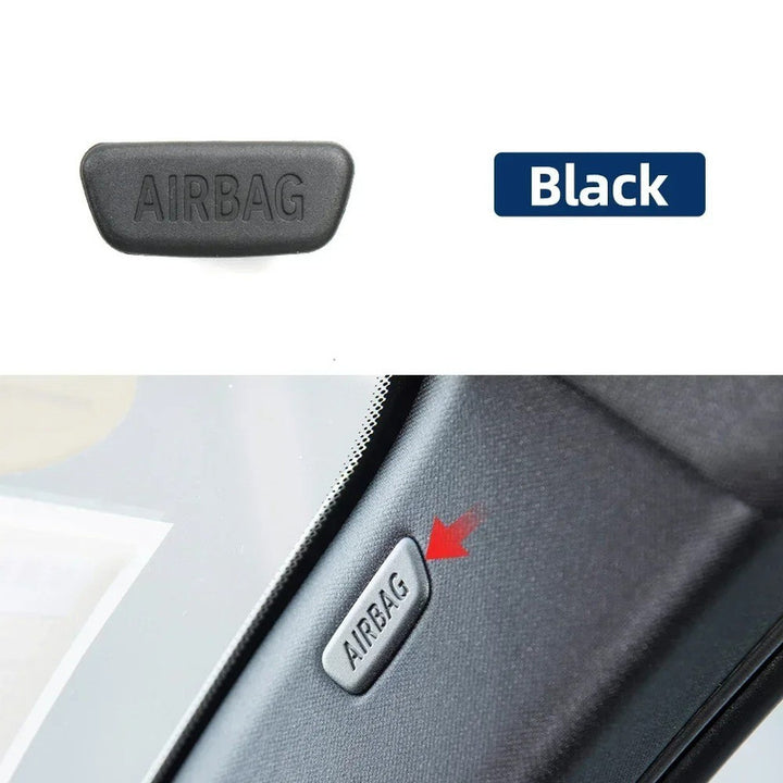 Car Craft Compatible With Bmw 1 3 5 6 7 Series X1 X3 X5 X6 F10 F20 F30 F34 F02 F12 F15 F16 2010-2017 A Piller Airbag Srs Decorative Cover Cap Trim 51437903774 Black F Series CC-8948