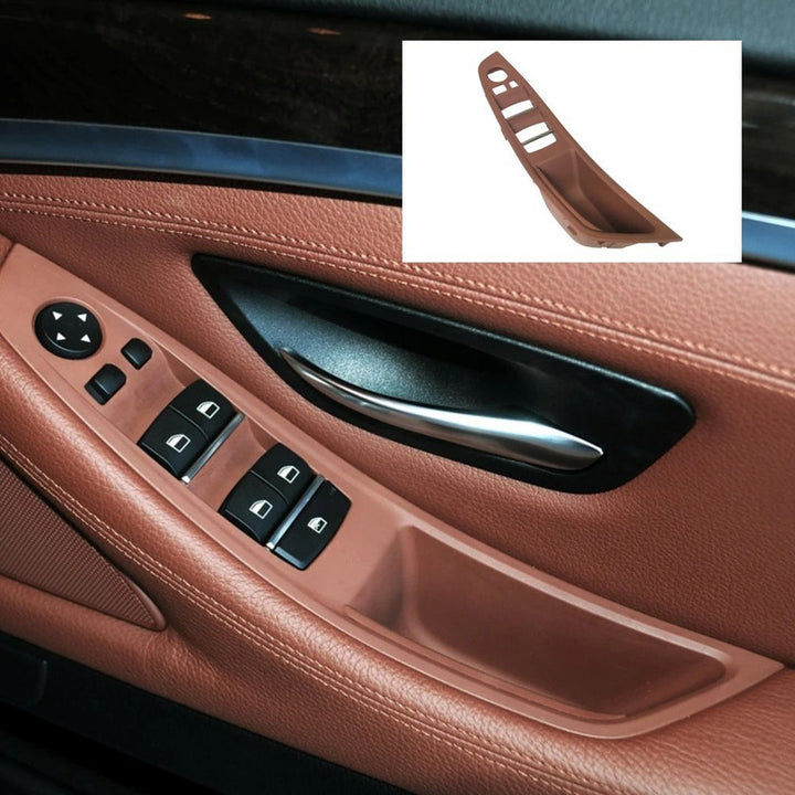 Car Craft Compatible With Bmw 5 Series F10 2010-2017 Car Interior Door Armrest Inside Pull Handle Driver Side Brown 51417261934-1 Rhd Model A CC-7878 - CAR CRAFT INDIA
