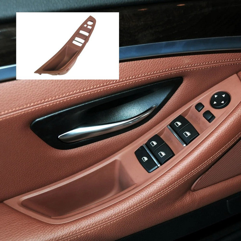 Car Craft Compatible With Bmw 5 Series F10 2010-2017 Car Interior Door Armrest Inside Pull Handle Driver Side Red Brown 51417261934 Rhd Model A CC-7879 - CAR CRAFT INDIA