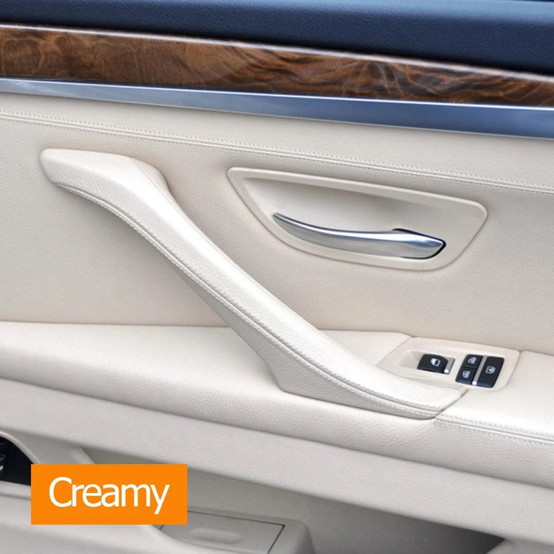 Car Craft Compatible With Bmw 5 Series F10 2010-2017 Car Interior Door Armrest Inside Pull Handle Single Handle Left Oyester 51417225863l Rhd Model A CC-7888 - CAR CRAFT INDIA