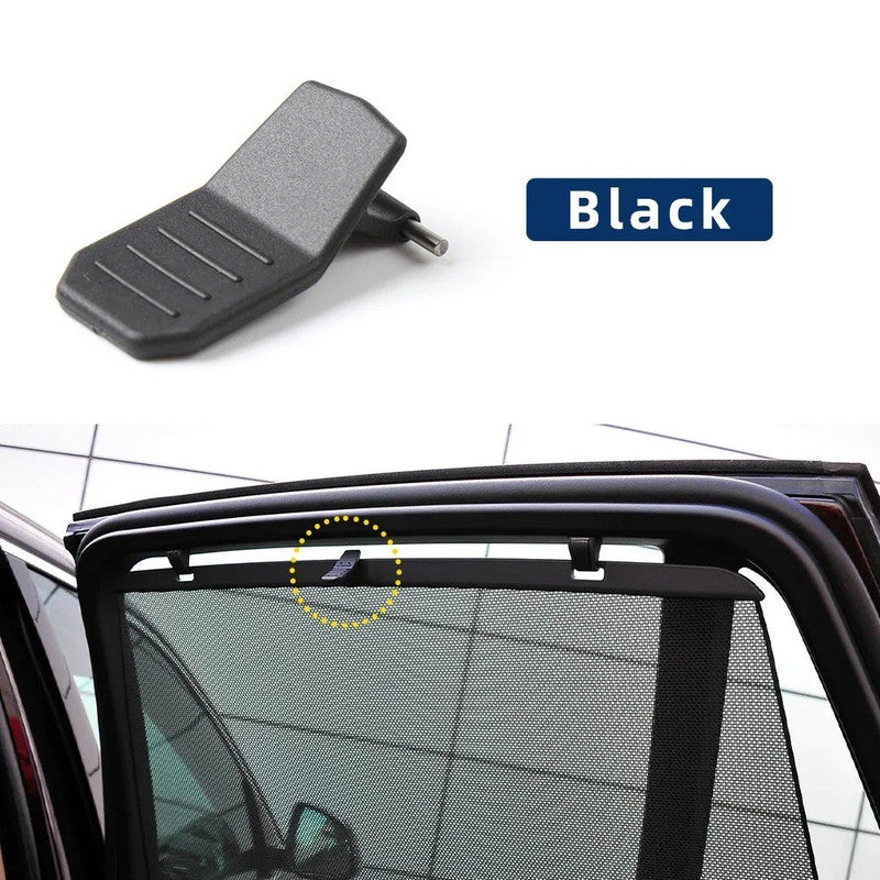 Car Craft Compatible With Bmw X3 X5 F15 X6 F16 2014-2019 Rear Door Window Sun Shadow Curtain Hook Roller Blind Mounting Buckle Sunshade Retainer Clip 51357373634-1 CC-8969