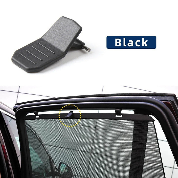 Car Craft Compatible With Bmw X3 X5 F15 X6 F16 2014-2019 Rear Door Window Sun Shadow Curtain Hook Roller Blind Mounting Buckle Sunshade Retainer Clip 51357373634-1 CC-8969