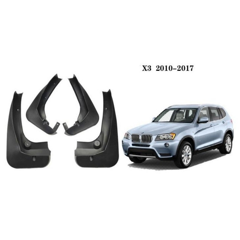 Car Craft Compatible With Bmw X3 F25 2010-2017 Rear Car Tire Mudflaps Mud Flap Mud Guard Fender Splash Guard Bm2005