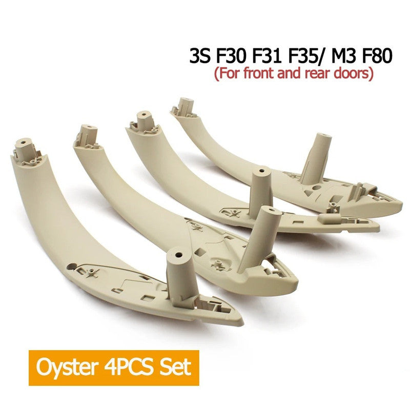 Car Craft Compatible With Bmw 3 Series F30 F80 2012-2018 Car Interior Door Armrest Inside Pull Handle Single Inner Handle Set 7279313lf 7279314rf 7281467lb 7281468rb Oyester CC-7909 - CAR CRAFT INDIA